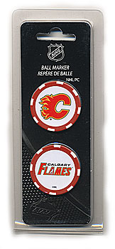 Calgary Flames Poker Chip Ball Marker