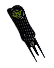 Metallic Black Twisted Frog Divot Tool