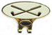 Cross Clubs White Hat Clip